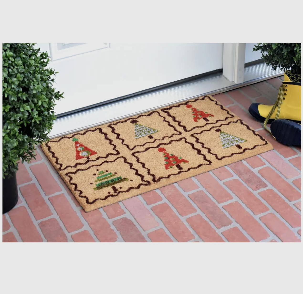 Christmas Tree Doormat