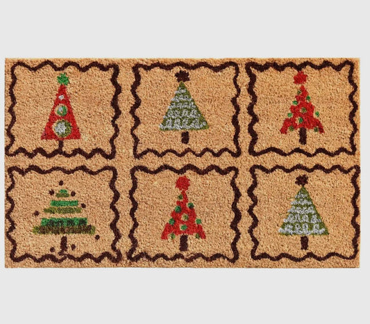 Christmas Tree Doormat